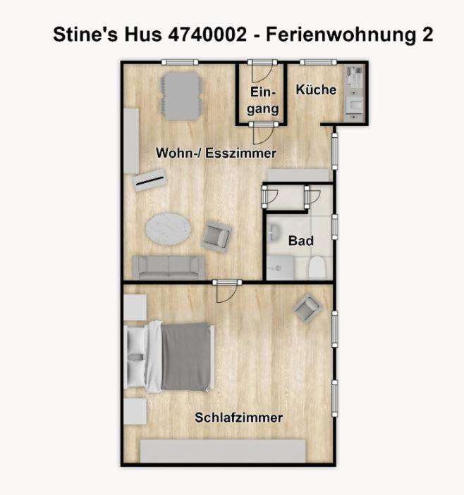 Stine'S Hus Ferienwohnung 2 Borkum Buitenkant foto
